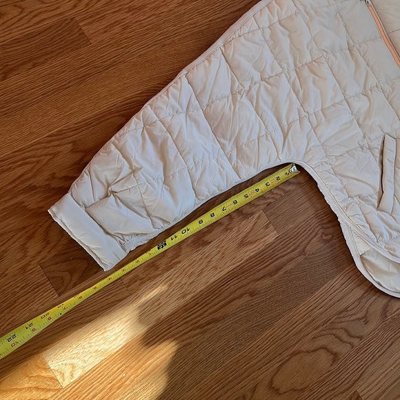 Free People Pippa Packable Puffer Jacket Size XL NWT $198  Cream - Picture 16 of 17